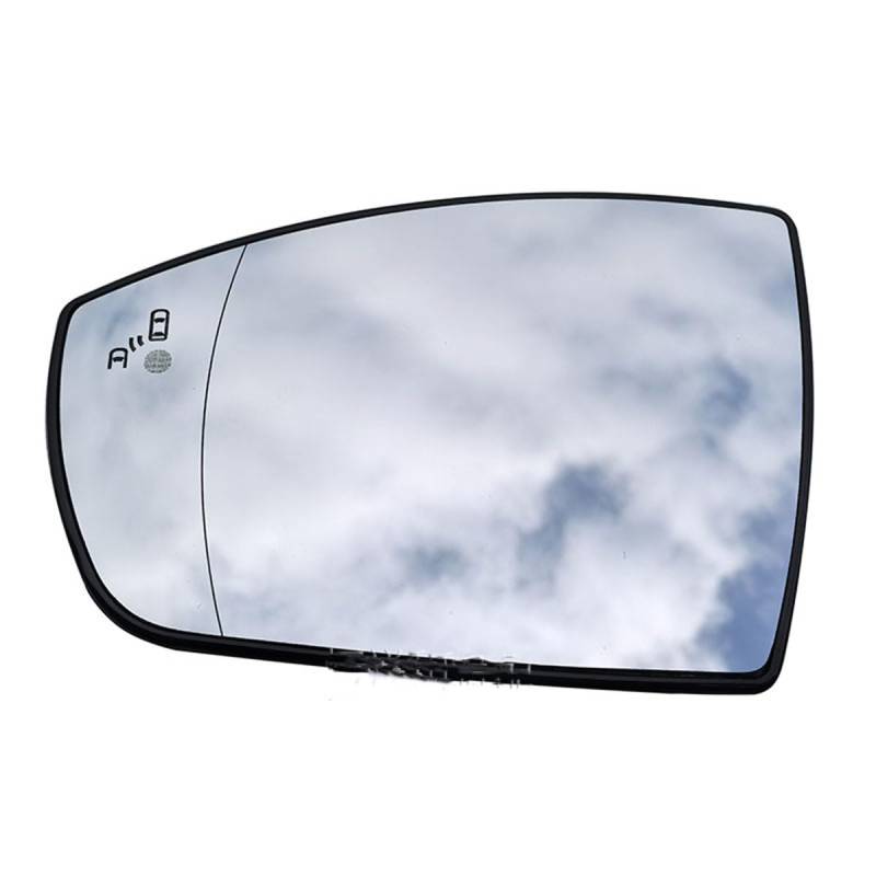 Spiegelglas Ersatz für Ford Kuga 2013-2019 Heated With Blind Spot, Links Oder Rechts Außenspiegel Verstellbar Geeignet Umkehrlinse Rückfahrglas Spiegel,Left von YDLYDL
