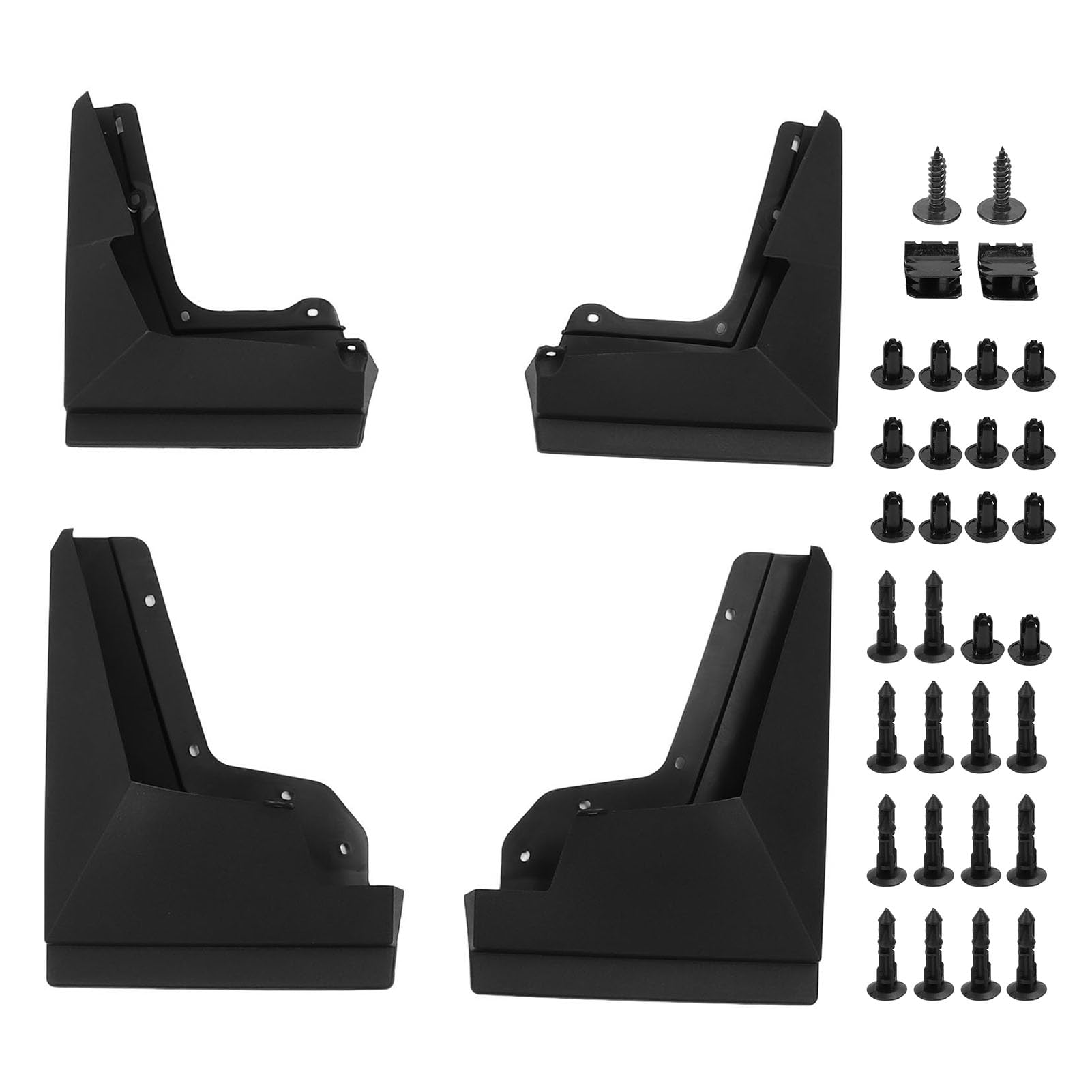 YDRCESMI 4-teiliges Auto-Schmutzfänger-Set, TPE, Reifenschutz, Auto-Spritzschutz, vorn, hinten, Links, rechts, vollständiger Schutz, einfache Installation für Fahrzeuge YDRCESMI 4-teiliges Auto-Schmutzfänger-Set, TPE, Reifenschutz, Auto-Spritzschutz, vorn, hinten, Links, rechts, vollständiger Schutz, einfache Installation für Fahrzeuge von YDRCESMI