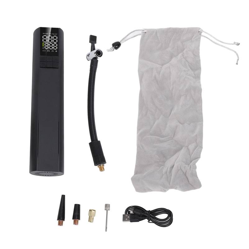 YDRCESMI tragbare Luftpumpe 4000mAh 150psi 5 Modi Auto Reifeninflator mit LED -Licht für Motorradkugel Schwimmschleife von YDRCESMI