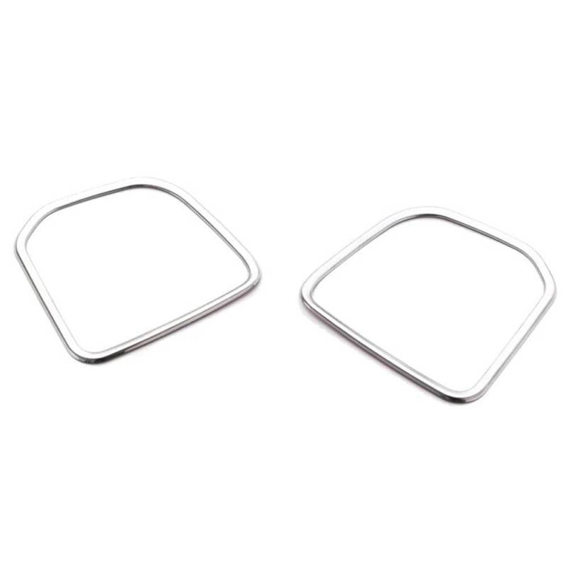 2 STÜCKE Edelstahl Trinkbecherhalter Ring Zierleiste Armaturenbrett Aufbewahrungsbox Zierleiste Für Freed GB5/6/7/8 2016+ Autoteile von YDXHERTA