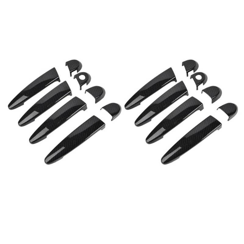 2X Carbon Fiber Außen Außentür Griff Abdeckung Trim Für BMW 1 2 3 4 Serie E87 E90 E91 E92 E93 F30 LHD Autoteile von YDXHERTA