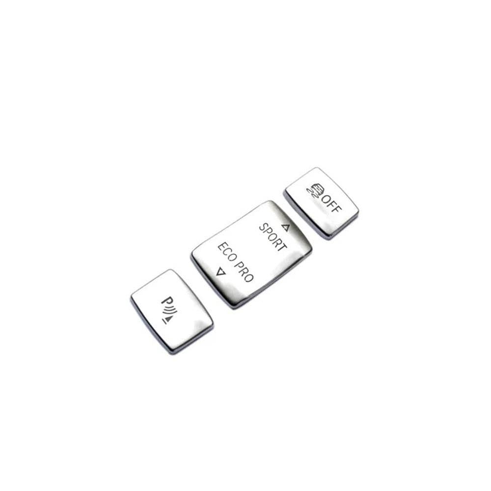 3 Stücke ABS Chrome Interior Center Gangschaltung Linke Seite Schalter Knopfabdeckung Trim Aufkleber Für BMW 1 2 3 4 Serie 3GT Autoteile 3 Stücke ABS Chrome Interior Center Gangschaltung Linke Seite Schalter Knopfabdeckung Trim Aufkleber Für BMW 1 2 3 4 Serie 3GT Autoteile von YDXHERTA