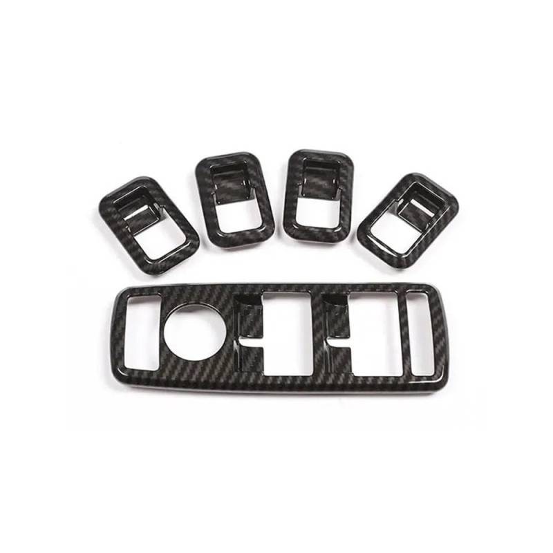 5 Stücke ABS Tür Fensterheber Schalter Taste Rahmen Abdeckung Aufkleber Trim Für Benz ABCE GLK GLA GLE Klasse Für W204 W166 W212 Autoteile von YDXHERTA