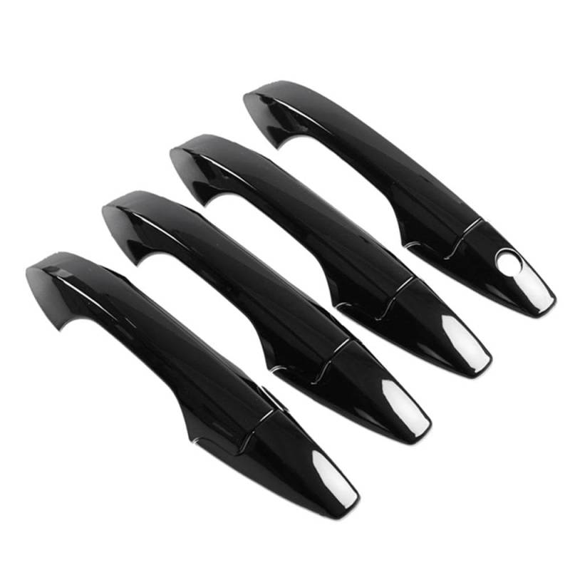 8 Stücke Schwarz Auto Türgriff Abdeckung Trim Fangkappe Aufkleber Außentürgriff Abdeckung Für CR-V 2007-2011 Autoteile von YDXHERTA