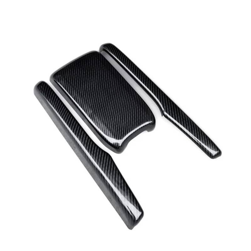 ABS-Armlehnenbox-Schutzabdeckungen, Kohlefaser-Textur, Modifikation Der Zentralen Armlehne Für Honda Civic 10. 2016–2019 Autoteile von YDXHERTA