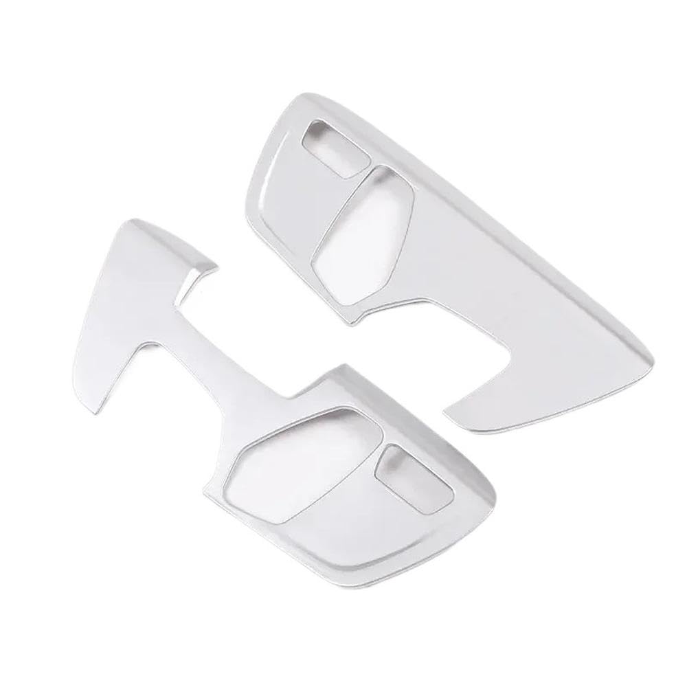 ABS Auto Styling Sitz Schalter Taste Einstellung Panel Abdeckung Trim Aufkleber Für BMW X1 X2 F48 F49 2016-2022 Autoteile(Silver) von YDXHERTA