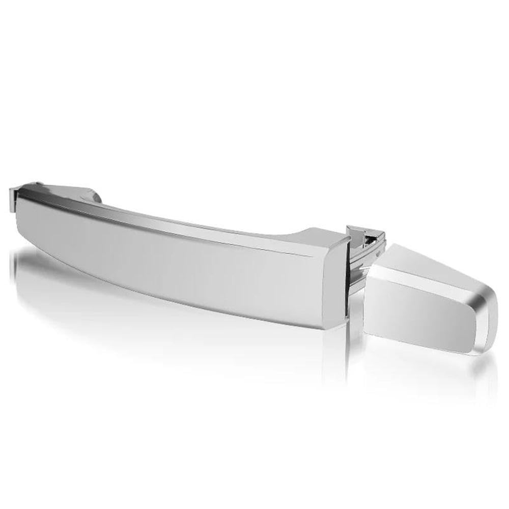 Außentürgriffe Vorne Hinten Links Rechts Außengriff Für Chevrolet Holden Captiva 2006–2018, Chrom/Schwarz Autoteile(Chrome no Keyhole) von YDXHERTA