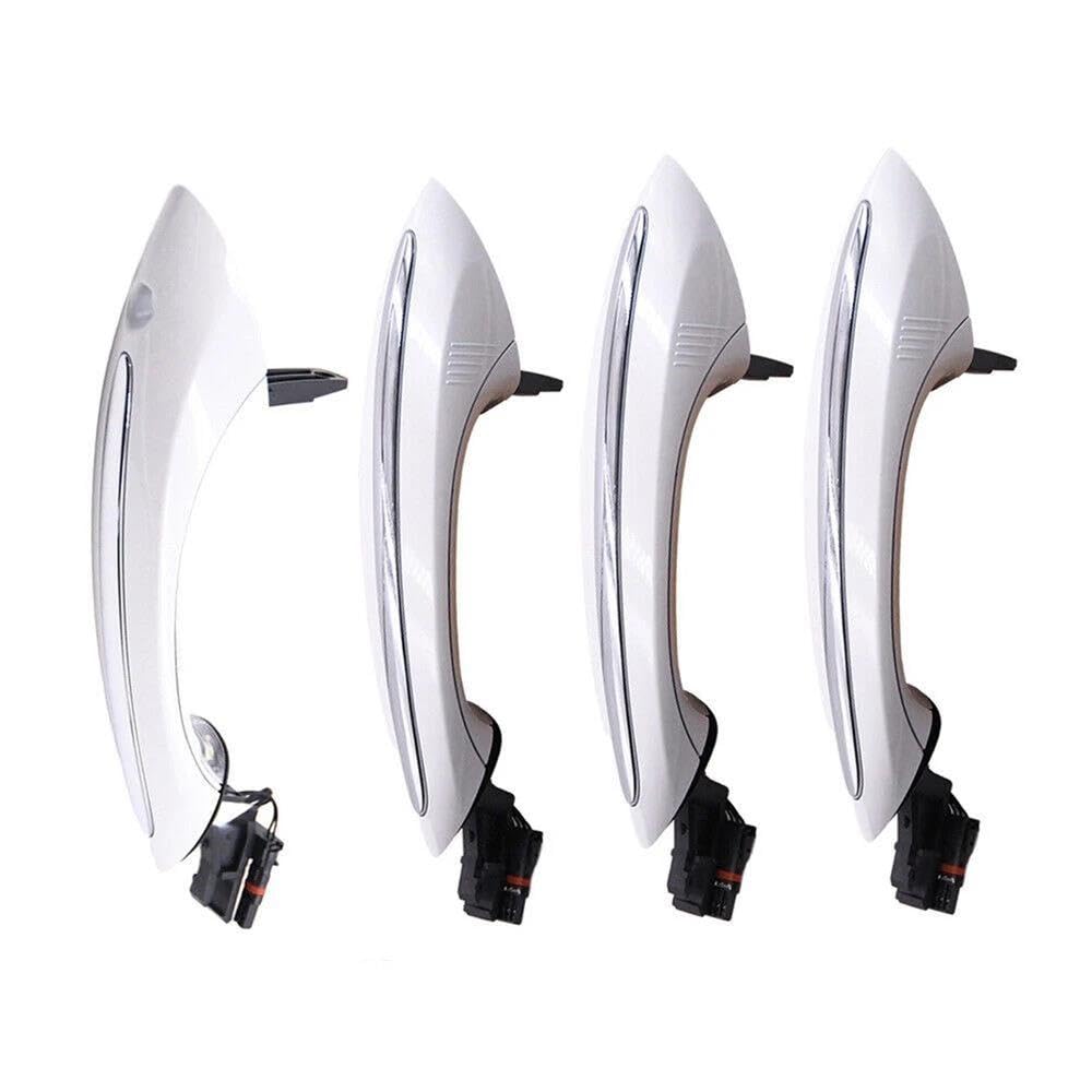 Auto Außen Komfort Zugang Türgriff Weiß Für BMW 5 7 Serie F01 F02 F06 F10 520d 520i 525d 528i 530d 51217231931 4Pcs Autoteile Auto Außen Komfort Zugang Türgriff Weiß Für BMW 5 7 Serie F01 F02 F06 F10 520d 520i 525d 528i 530d 51217231931 4Pcs Autoteile von YDXHERTA