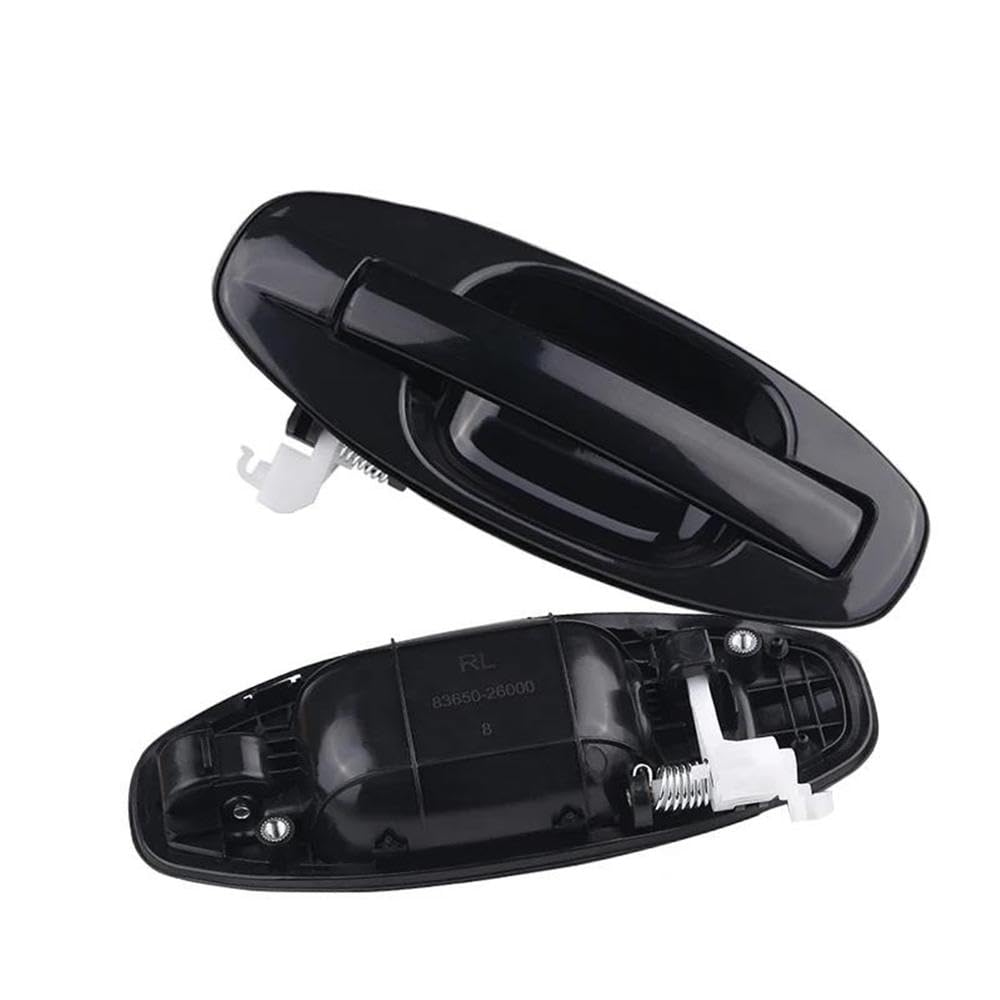 Auto Außengriff Schüssel Für Hyundai Santa 2001-2006 82650-26000 82660-26000 Außentürgriff Außentürgriff 4 Türen Autoteile(Back Left) von YDXHERTA