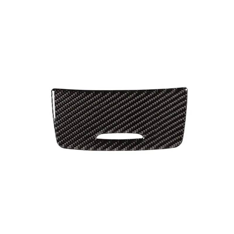 Auto Carbon Fiber Center Control Panel Zigarettenanzünder/Aufbewahrungsbox Abdeckung Aufkleber Trim Für Benz A GLA CLA Klasse 13-18 Autoteile(Part A) von YDXHERTA