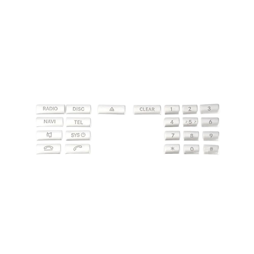 Auto Center Console Multimedia CD Panel Taste Aufkleber Trim Für Benz AB Klasse W176 W246 CLA C117 GLA X156 Autoteile von YDXHERTA