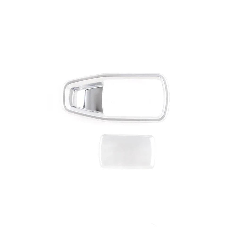 Auto Handschuhfach Passagieraufbewahrung Schalter Knopfabdeckung Zieraufkleber Für BMW 3 4er G20 G23 G26 F40 2020-2023 Autoteile(Silver) von YDXHERTA