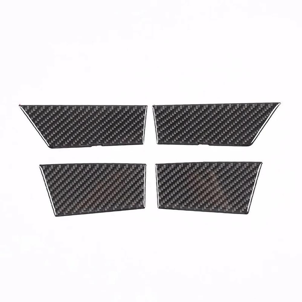 Auto-Innentür-Armlehnen-Aufbewahrungsschlitzmatte Schutzaufkleber-Pad Zubehör Für BMW 5er G60 2024-2025 Autoteile(Black) von YDXHERTA