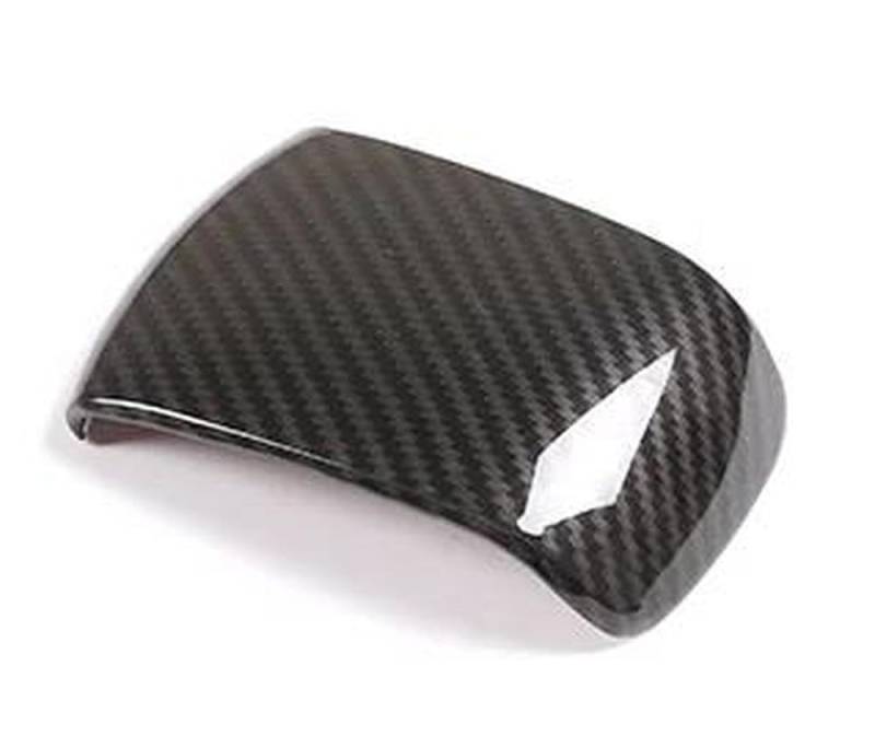 Auto-Mittelkonsole Armlehne Panel Kopfabdeckung Zieraufkleber Für Benz GLE GLS 350 450 2020 Innenausstattung Autozubehör Autoteile(Carbon Fiber Black) von YDXHERTA