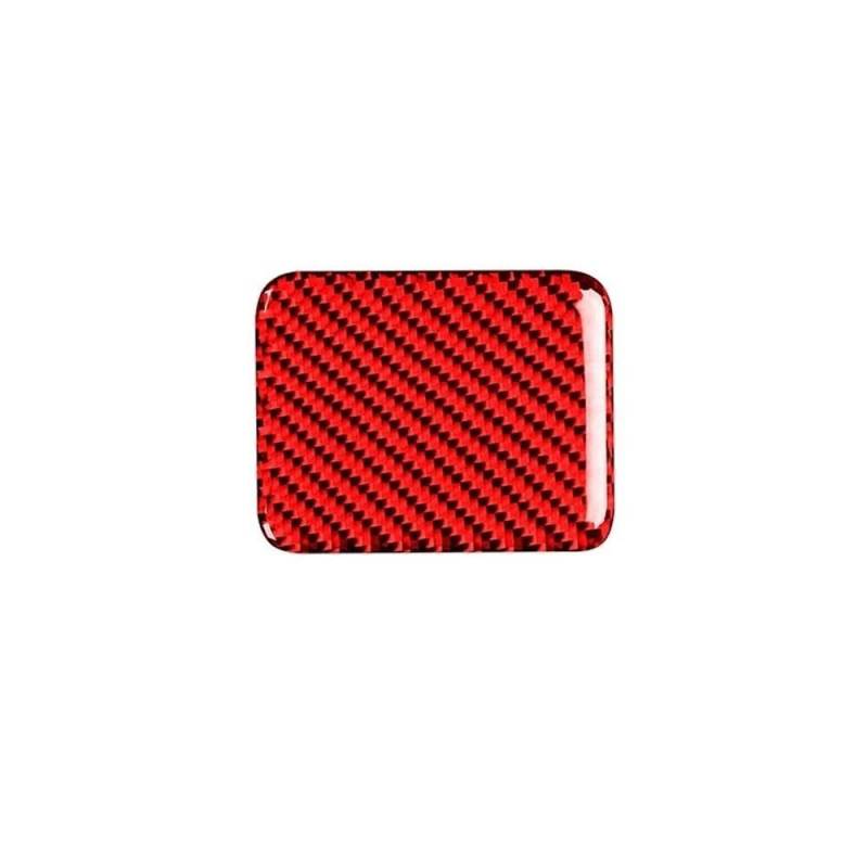 Auto Modifikation Carbon Fiber Sitz Heizung Taste Auto Aufkleber Trim Abdeckung Für Subaru BRZ Für Toyota 86 2013-2019 Autoteile(A Red) von YDXHERTA