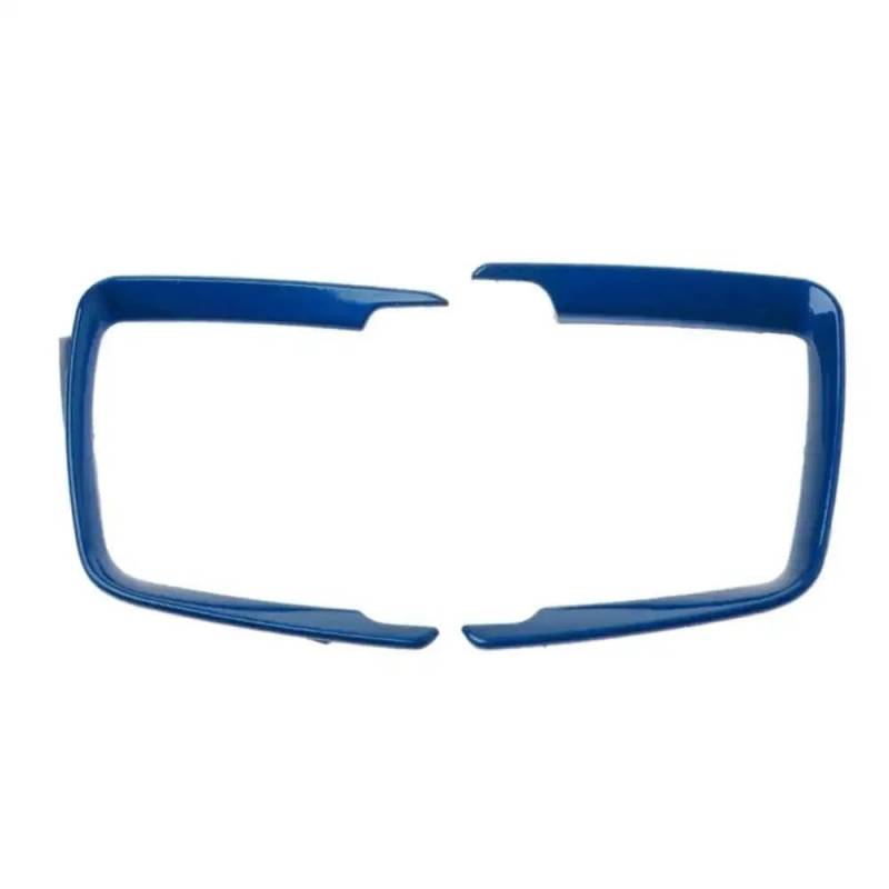 Auto Scheinwerfer Schalter Taste Rahmen Trim Aufkleber Innen Für BMW 1 2 3 4 Serie F30 F31 F32 F34 F20 F36 X5 F15 X6 F16 Autoteile(Blue) von YDXHERTA