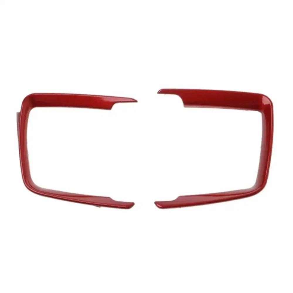 Auto Scheinwerfer Schalter Taste Rahmen Trim Aufkleber Innen Für BMW 1 2 3 4 Serie F30 F31 F32 F34 F20 F36 X5 F15 X6 F16 Autoteile(Rood) von YDXHERTA