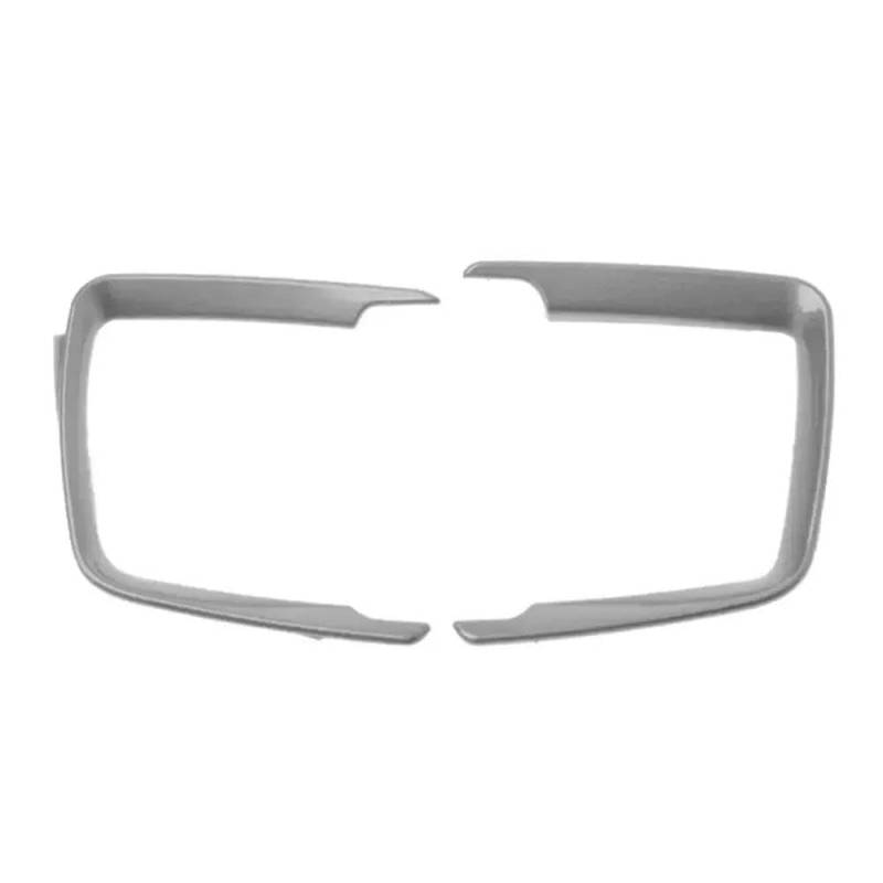 Auto Scheinwerfer Schalter Taste Rahmen Trim Aufkleber Innen Für BMW 1 2 3 4 Serie F30 F31 F32 F34 F20 F36 X5 F15 X6 F16 Autoteile(Silver) von YDXHERTA