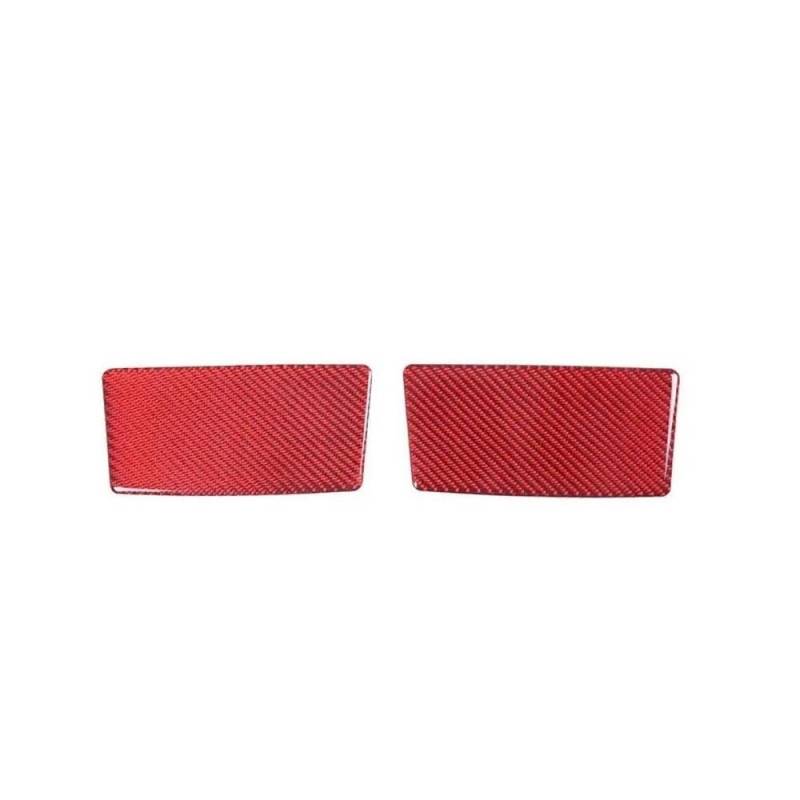 Autodach Sonnenblende Panel Warnetikett Trim Kit Aufkleber Für Chevrolet Corvette C8 Für Stingray Z51 Z06 2020-2023 Autoteile(Rood) von YDXHERTA