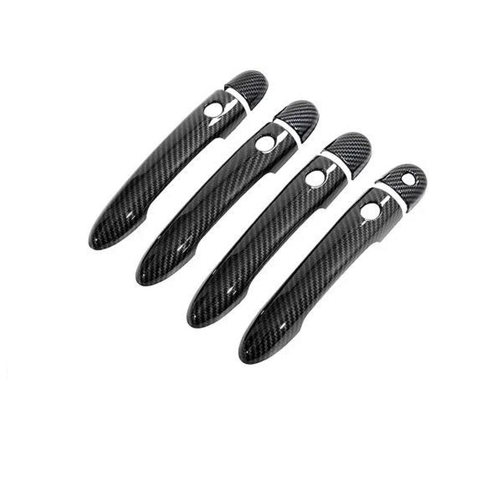 Carbon Fiber Außentürgriff Abdeckung Für Samsung SM3 2009~2020 Styling Aufkleber Trim Autoteile(Handle 4 Buttons) von YDXHERTA