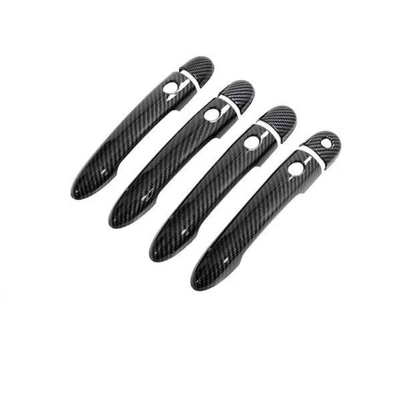 Carbon Fiber Außentürgriff Abdeckung Für Samsung SM3 2009~2020 Styling Aufkleber Trim Autoteile(Handle 4 Buttons) von YDXHERTA