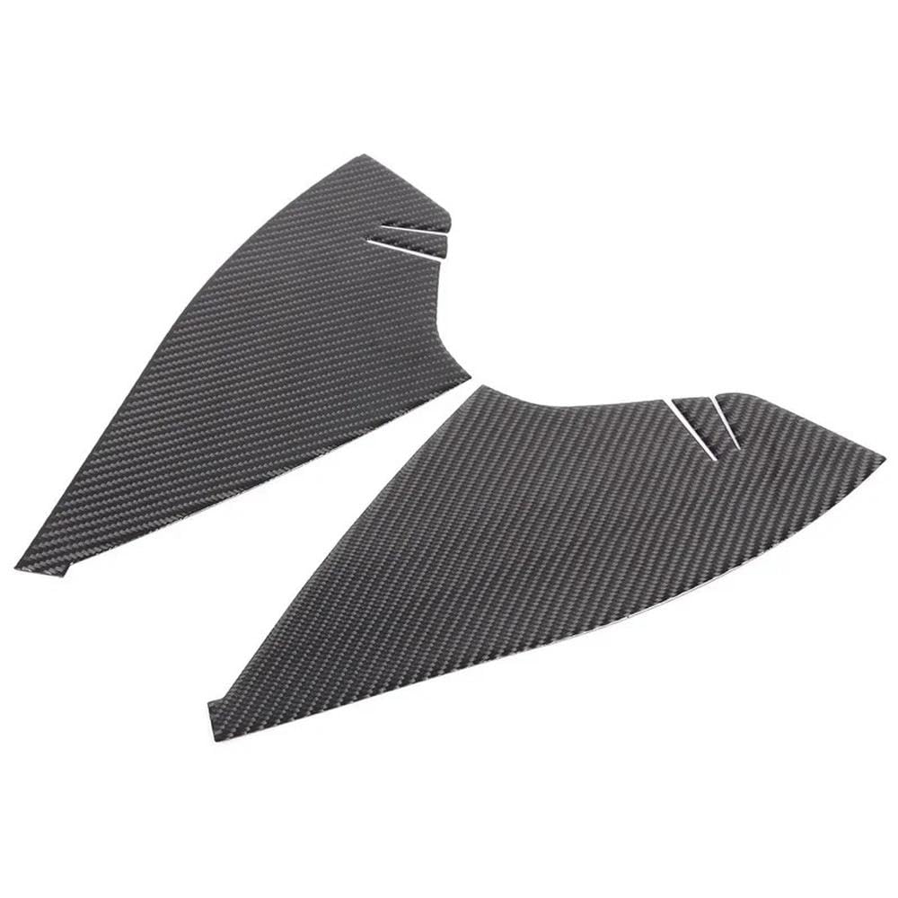 Carbon Fiber Auto Armaturenbrett Seitenwand Tür Anti-Kollision Kissen Aufkleber Für BMW 5 Series G60 G61 G68 2024-2025 Autoteile(Black) von YDXHERTA