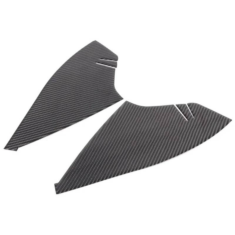 Carbon Fiber Auto Armaturenbrett Seitenwand Tür Anti-Kollision Kissen Aufkleber Für BMW 5 Series G60 G61 G68 2024-2025 Autoteile(Black) von YDXHERTA