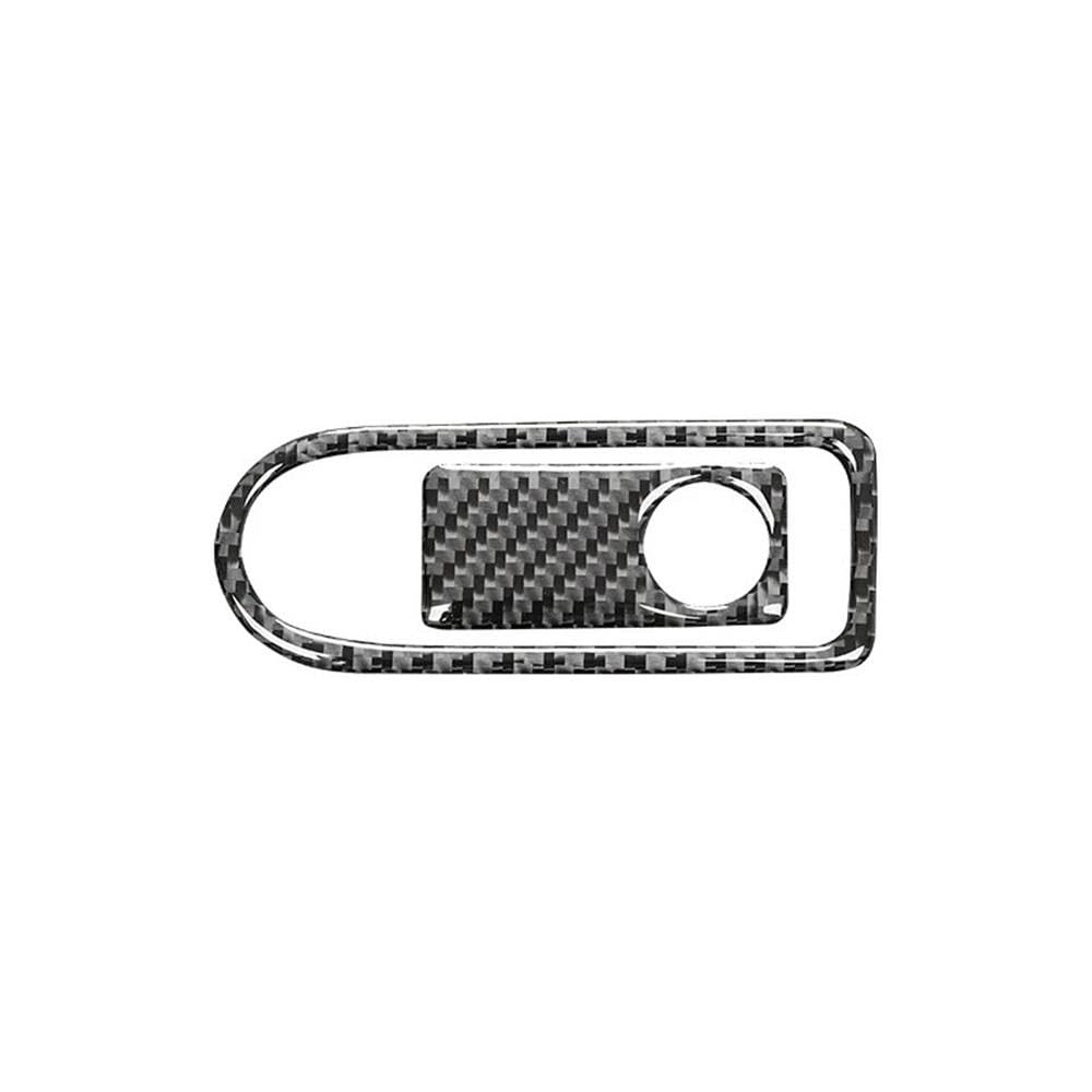 Carbon Fiber Handschuhfach Griff Schalter Knopf Panel Aufkleber Innenverkleidung Für Benz C Klasse W204 2007-2014 Autoteile(RHD) von YDXHERTA