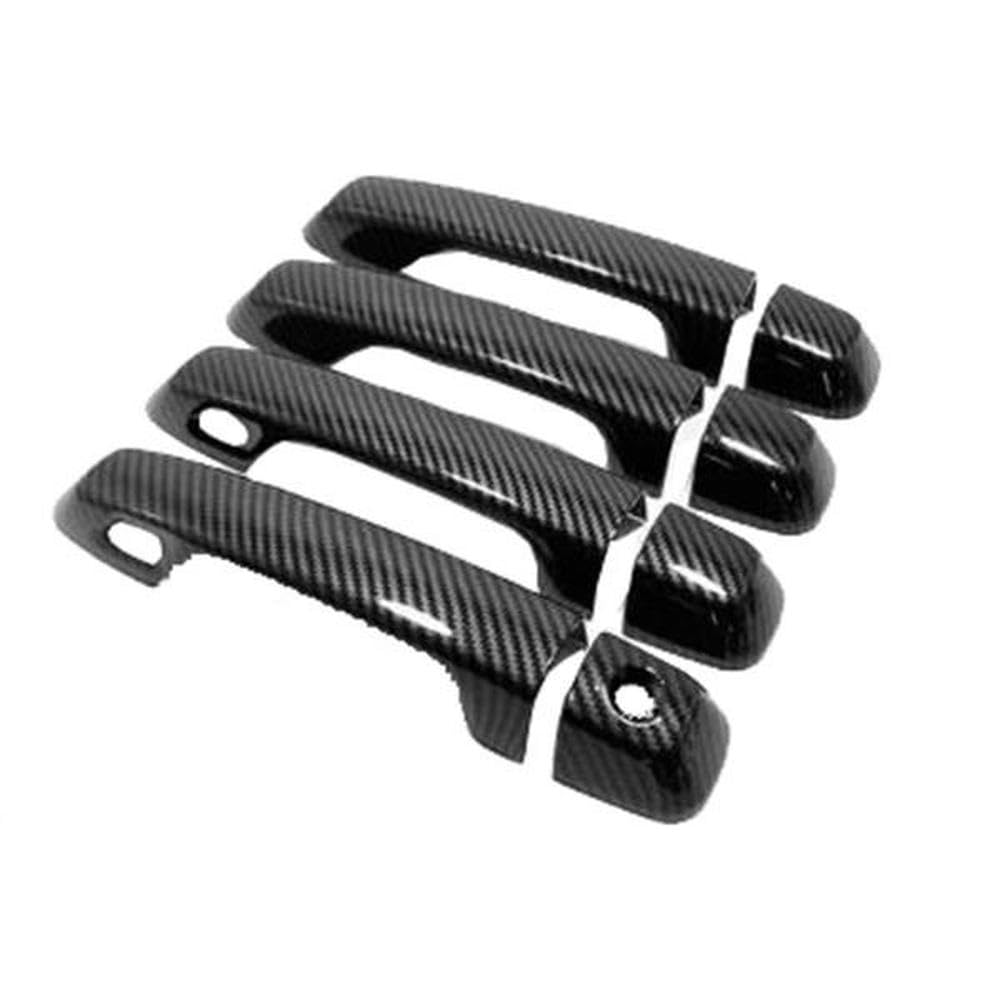 Carbon Fiber Smart Türgriff Abdeckung Für Land Cruiser Prado 150 J150 2010~2019 Autoteile(2 Keyless Entry) von YDXHERTA