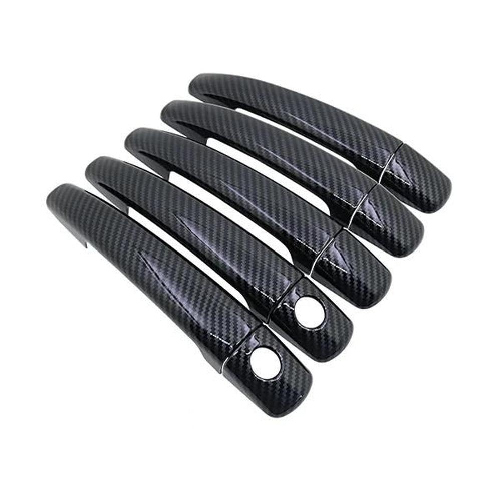 Carbon Fiber Türgriff Abdeckung Für Peugeot Expert MK2 2007-2016 Auto Zubehör Aufkleber Autoteile(5Handle 2 Keyhole) von YDXHERTA