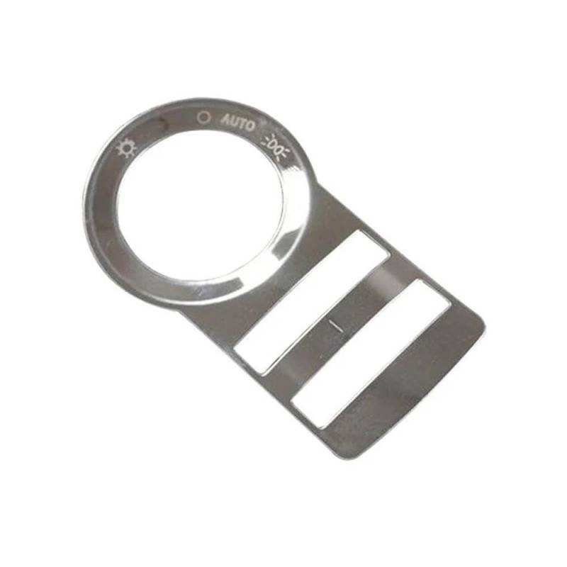 Edelstahl Auto Scheinwerfer Lampe Schalter Dekoration Trim Aufkleber Für Chevrolet Cruze Limousine Fließheck 2009-2014 Autoteile von YDXHERTA