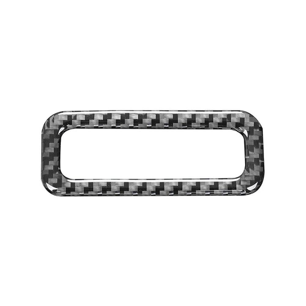 Für BMW 3er E46 1999-2004 Carbon Fiber Innenausstattung Auto Schiebedach Schalter Griff Dekorative Rahmenverkleidung Abdeckung Aufkleber Autoteile(Black) von YDXHERTA