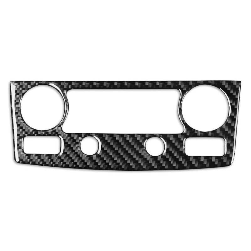 Für BMW 5 Series E60 2004-2007 Real Carbon Fiber Front Dach Licht Schalter Taste Panel Abdeckung Auto Innen Aufkleber Autoteile von YDXHERTA
