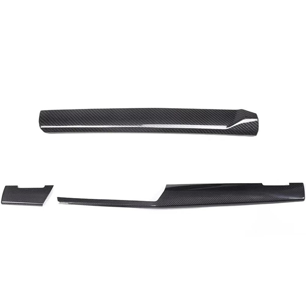 Für BMW 5 Series G60 2024 Echtkohlefaser Auto Mittelkonsole Armaturenbrett Panel Dekoration Abdeckung Aufkleber Autoteile(AB) von YDXHERTA