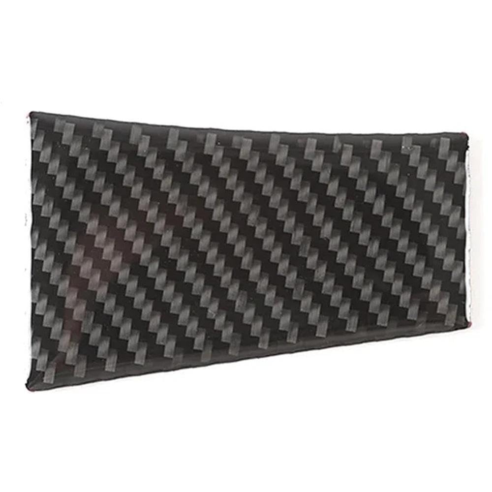 Für BMW X1 IX1 U11 2023-2024 Weiche Carbon Faser Auto Automotive Center Control Armlehne Schalter Abdeckung Trim Aufkleber Autoteile(Black) von YDXHERTA