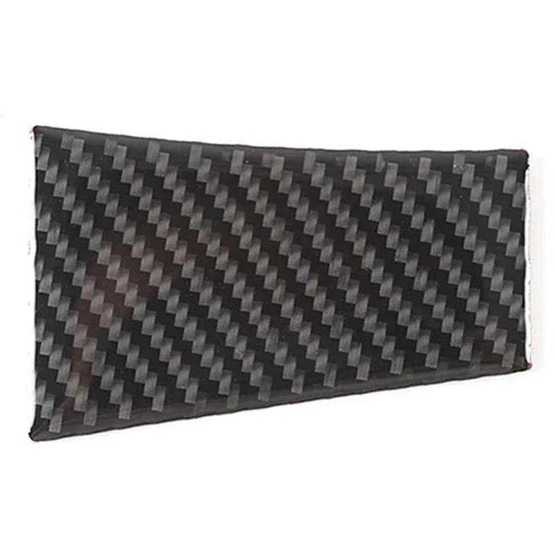 Für BMW X1 IX1 U11 2023-2024 Weiche Carbon Faser Auto Automotive Center Control Armlehne Schalter Abdeckung Trim Aufkleber Autoteile(Black) von YDXHERTA
