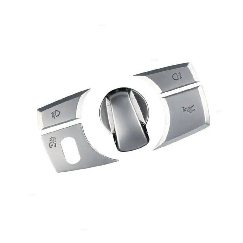 Für BMW X5 E70 2008-2013 Für X6 E71 2009-2014 LHD Auto Scheinwerfer Schalter Taste Abdeckung Aufkleber Trim Autoteile von YDXHERTA