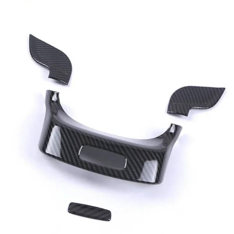 Für Benz B GLB GLA Klasse W247 X247 H247 2020-2023 Auto Center Console Armlehne Box Schalter Panel Abdeckung Trim Zubehör Autoteile(Carbon Fiber Pattern) von YDXHERTA
