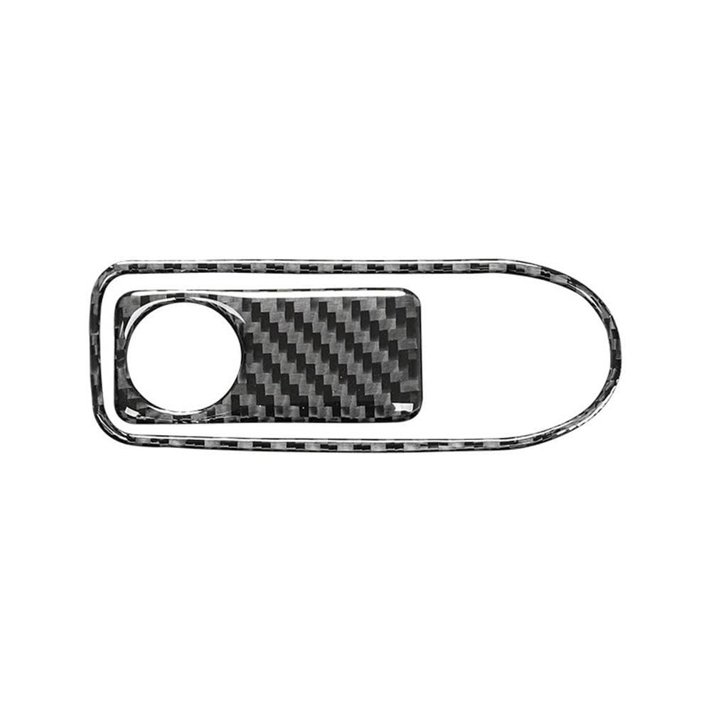 Für Benz C GLC Klasse W205 C180 C200 C300 Carbon Fiber Copilot Handschuh Box Schalter Panel Trim Abdeckung Aufkleber Autoteile(LHD) von YDXHERTA