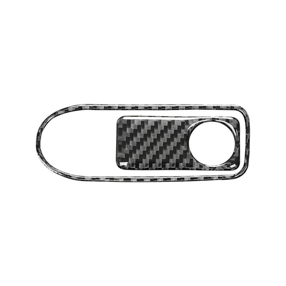Für Benz C GLC Klasse W205 C180 C200 C300 Carbon Fiber Copilot Handschuh Box Schalter Panel Trim Abdeckung Aufkleber Autoteile(RHD) von YDXHERTA