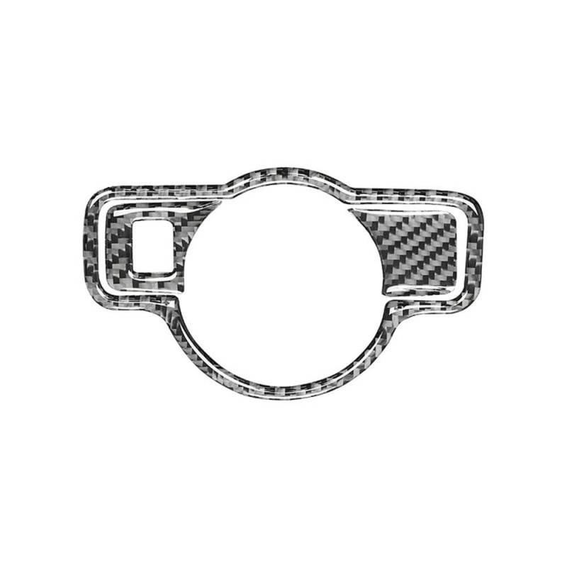 Für Benz C-KLASSE W204 2007-2014 Carbon Fiber Scheinwerfer Schalter Taste Panel Aufkleber Innenausstattung Autoteile von YDXHERTA