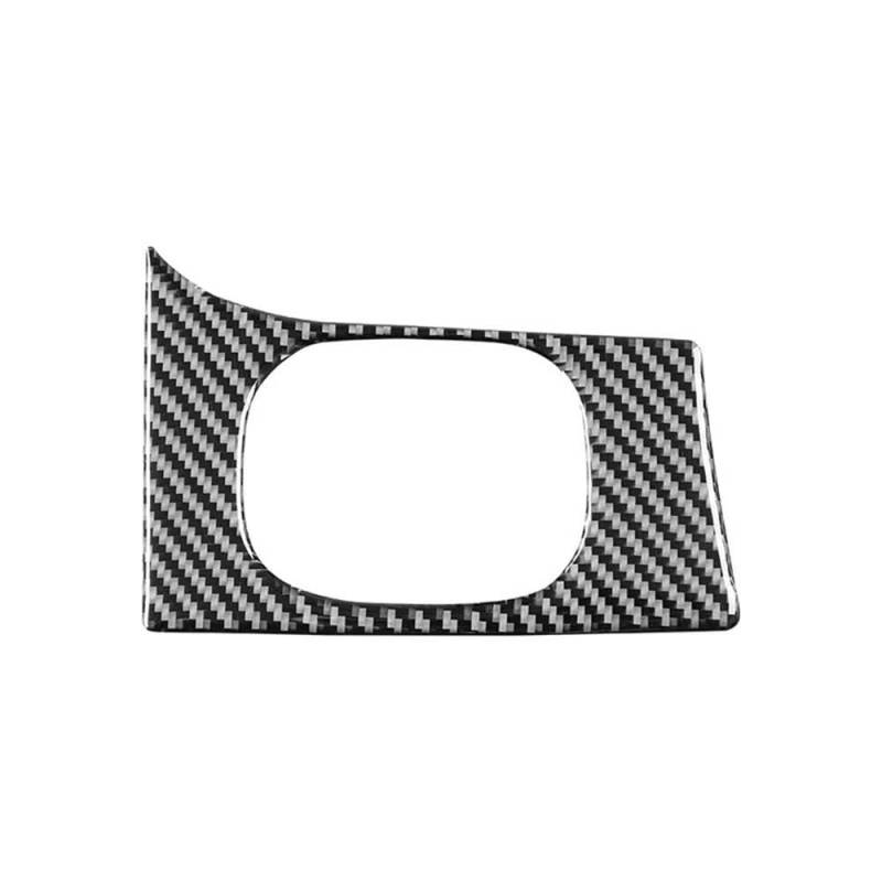 Für Chevrolet Corvette C5 1998-2004 Carbon Fiber Innen Auto Scheinwerfer Schalter Panel Trim Rahmen Abdeckung Dekor Aufkleber Autoteile(Black) von YDXHERTA