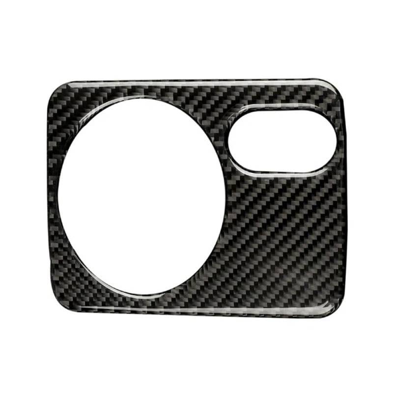 Für Golf 6 Gti R MK6 2008-2012 Autozubehör Carbon Fiber Innen Auto Scheinwerfer Schalter Panel Rahmen Trim Aufkleber Autoteile(Left-hand drive B) von YDXHERTA
