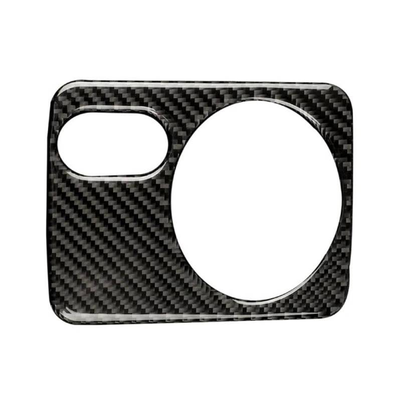 Für Golf 6 Gti R MK6 2008-2012 Autozubehör Carbon Fiber Innen Auto Scheinwerfer Schalter Panel Rahmen Trim Aufkleber Autoteile(Right-hand drive B) von YDXHERTA