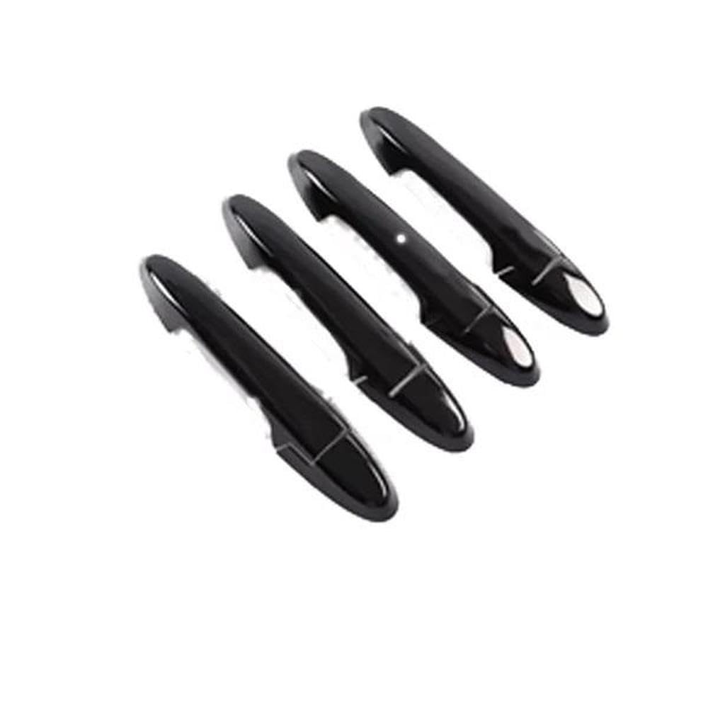 Für Honda Fit Jazz MK3 GK GH GP 2013~2019 Glanz Schwarz Smart Türgriff Abdeckung Aufkleber Trim Auto Schutzfolie Autoteile(4Handle) von YDXHERTA