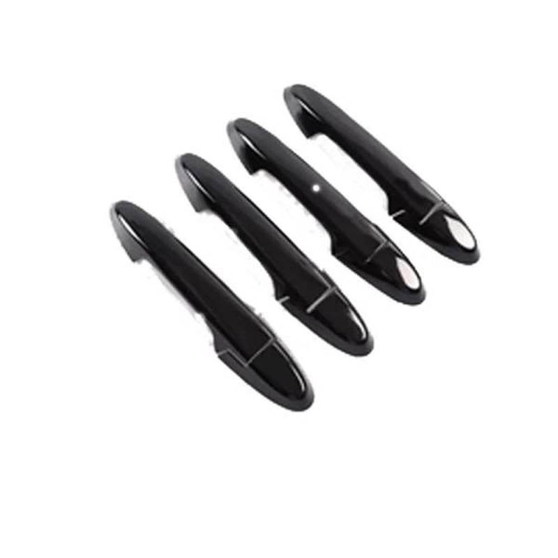Für Honda Fit Jazz MK3 GK GH GP 2013~2019 Glanz Schwarz Smart Türgriff Abdeckung Aufkleber Trim Auto Schutzfolie Autoteile(4Handle) von YDXHERTA