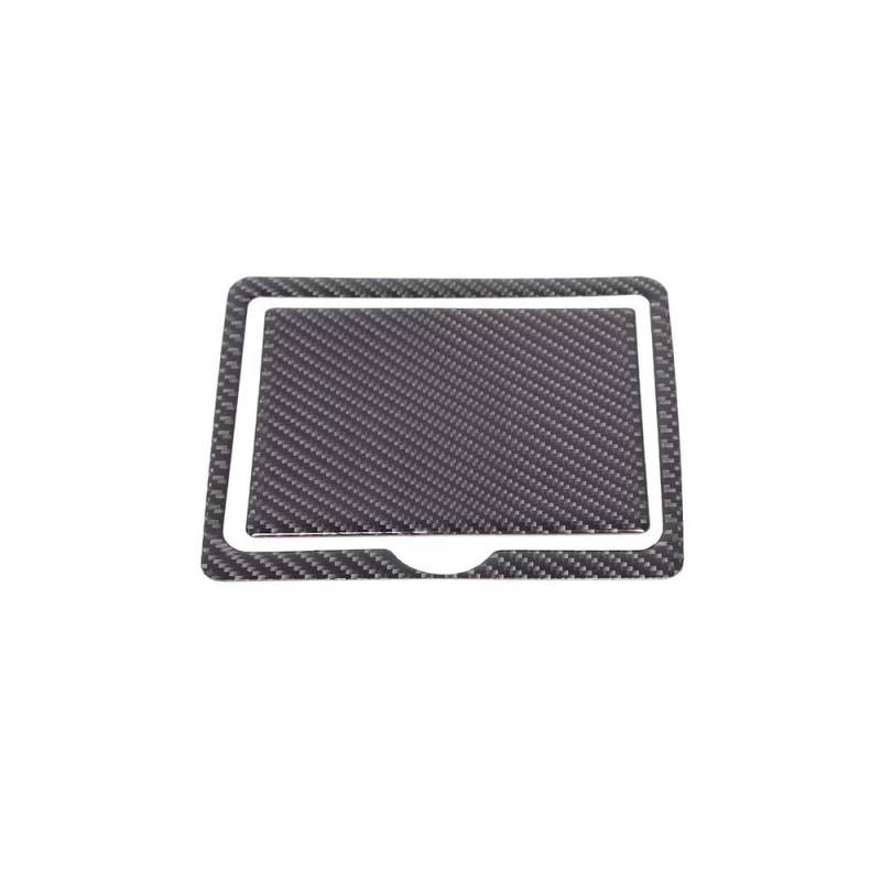 Für Infiniti G25 G35 G37 2007-2013 Weiche Carbon-Faser-Auto-hintere Reihe Versteckte Schalter Panel Aufkleber Autoteile(Black) von YDXHERTA