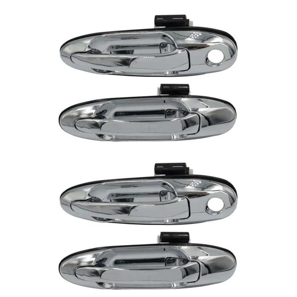 Für Land Cruiser LC100 Für Lexus LX470 1998-2007 Auto Außentür Griffe Silber Autoteile Für Land Cruiser LC100 Für Lexus LX470 1998-2007 Auto Außentür Griffe Silber Autoteile von YDXHERTA