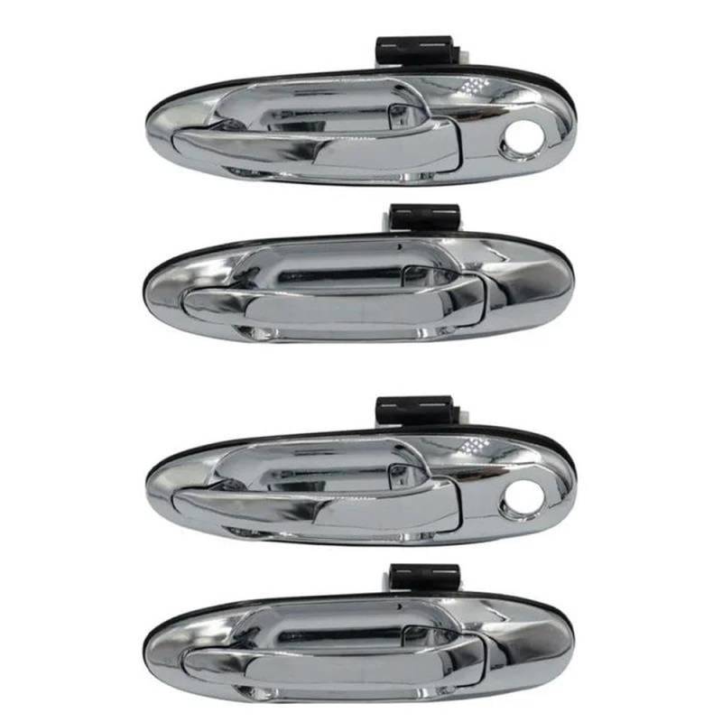 Für Land Cruiser LC100 Für Lexus LX470 1998-2007 Auto Außentür Griffe Silber Autoteile von YDXHERTA