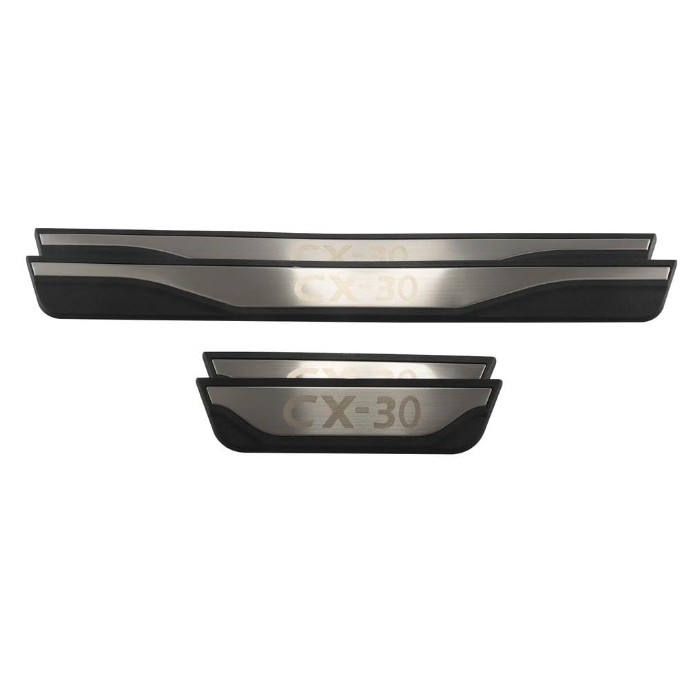 Für Mazda Cx-30 Cx30 Auto Edelstahl Scuff Pedal Protector Styling Aufkleber 2019 2020 Autoteile Für Mazda Cx-30 Cx30 Auto Edelstahl Scuff Pedal Protector Styling Aufkleber 2019 2020 Autoteile von YDXHERTA
